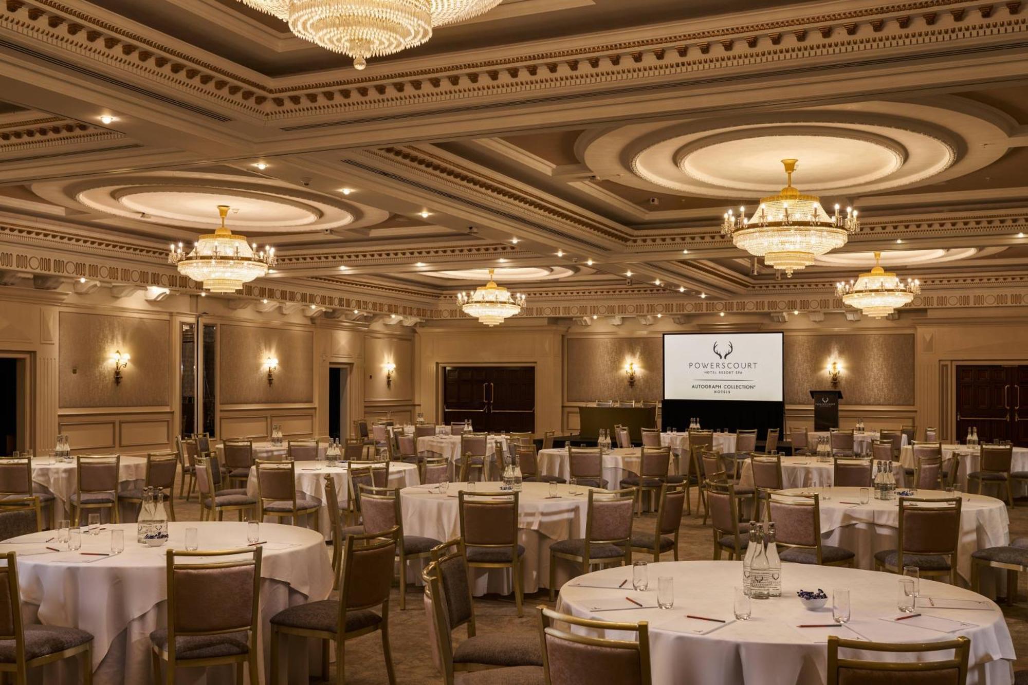 Powerscourt Hotel, Autograph Collection Enniskerry Exteriör bild The ballroom at the Four Seasons Hotel